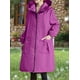 thumbnail image 4 of Chaquetas y abrigos casuales con capucha de manga larga para mujer, impermeable, transpirable, talla grande, con capucha, para senderismo, cortavientos cálido, blusa de poliéster para mujer, 4 of 4