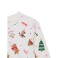 thumbnail image 3 of Christmas Toddler Girls’ Sweatshirt with Long Sleeves from Holiday Time, Sizes 12M-5T, 3 of 3