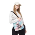 thumbnail image 2 of Happy Birthday Cute Puppy Pitbull with Cake Gifts Party Hat All Over Print 3D Canvas Tote Bag Terrier Dog Lover Reusable Handbag - 00029, 2 of 5