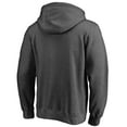 thumbnail image 3 of Men's Charcoal Dallas Cowboys Victory Arch Team Fitted Pullover Hoodie, 3 of 3