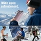 thumbnail image 4 of Stainless Steel Insulated Water Bottle | Large Capacity 25oz | Leak-Proof Sports Thermos | Portable Matte Finish | Direct-Sip Lid | Vacuum 5-Layer Hot Cold Retention | Green, Black, Blue, Purple, 4 of 6