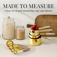 thumbnail image 2 of Styled Settings 23-Piece Gold and Beige Kitchen Utensils Set – Silicone Nonstick Cooking Tools with Measuring Cups, Garlic Press, Can Opener, and Utensil Holder, 2 of 8