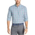 thumbnail image 1 of IZOD Breeze Plaid Button Up Shirt para hombre, verde, XX-Large IZOD Botones al frente, 1 of 2