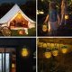 thumbnail image 5 of luces solares de piña, 24 LED, impermeables, para exteriores, luces colgantes con energía solar para decoración de caminos de jardín., 5 of 5