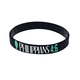 thumbnail image 4 of Pulsera de silicona | Regalo para hombres y mujeres Pulsera de goma | Paz, poder y alegría | Pulsera inspiradora y positiva, 4 of 6