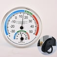 thumbnail image 3 of Easy To Read Thermometer And Hygrometer Humidity Detection Analog Temperature Hygrometer Easy Reading Humidity Control, 3 of 8
