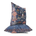 thumbnail image 2 of Wu Zetian's Glory Throw Pillow with Removable Cover in Blue 18x18, 2 of 4