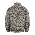 thumbnail image 6 of JAJAHO Kids Boys Leopard Neck Sweatshirt Quarter Zip Pullover Long Sleeve Sweatshirts 2-14Y, 6 of 6