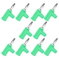 thumbnail image 4 of Stackable 10pcs Stackable Banana Plug 4mm/0.2in Solderless Brass Standard Size Stackable Banana Connector for Security Accessories, 4 of 7