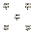 thumbnail image 3 of Kenally Candado Cerradura de gancho de hierro Cerradura protectora de seguridad Hebilla oculta Atrapa Joyas Hardware de Regalos Gancho Type2 NO2, 3 of 6