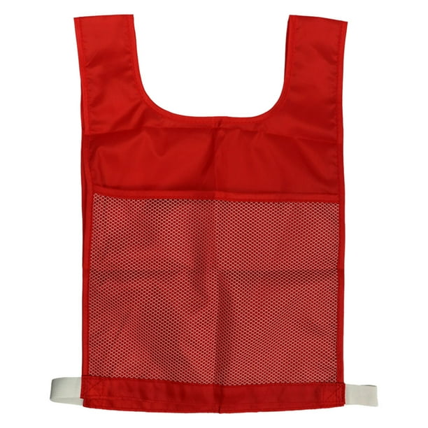 Competición Al Aire Libre Chaleco Deportivo Mostrar Tarjetas Alfanuméricas Juguetes Para Ni?os Rojo Sunnimix Chaleco deportivo de juego
