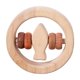 thumbnail image 3 of Juguete De Madera Para Bebé, Regalo Para Recién Nacido, Juguete Sensorial Portátil Para Bebé Meses, Redondo, 3 of 8