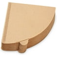 thumbnail image 1 of Filtros de Café Desechables Cono #2, 100 Pzas, Papel Natural No Blanqueado para 1-4 Tazas, Compatible con Cafeteras de Goteo y V60 Pour Over, 1 of 6