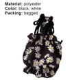 thumbnail image 6 of Frogued Pet Dress Marguerite Print Photography Prop Polyester Pet Breathable Sling Skirt for Summer (Black,2XL), 6 of 13