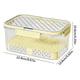 thumbnail image 2 of Lonchera, cajas Bento, cajones portátiles para verduras, gran capacidad, lonchera de plástico, cesta de picnic para exteriores, caja de almacenamiento con tapa, loncheras para verduras, 2 of 2