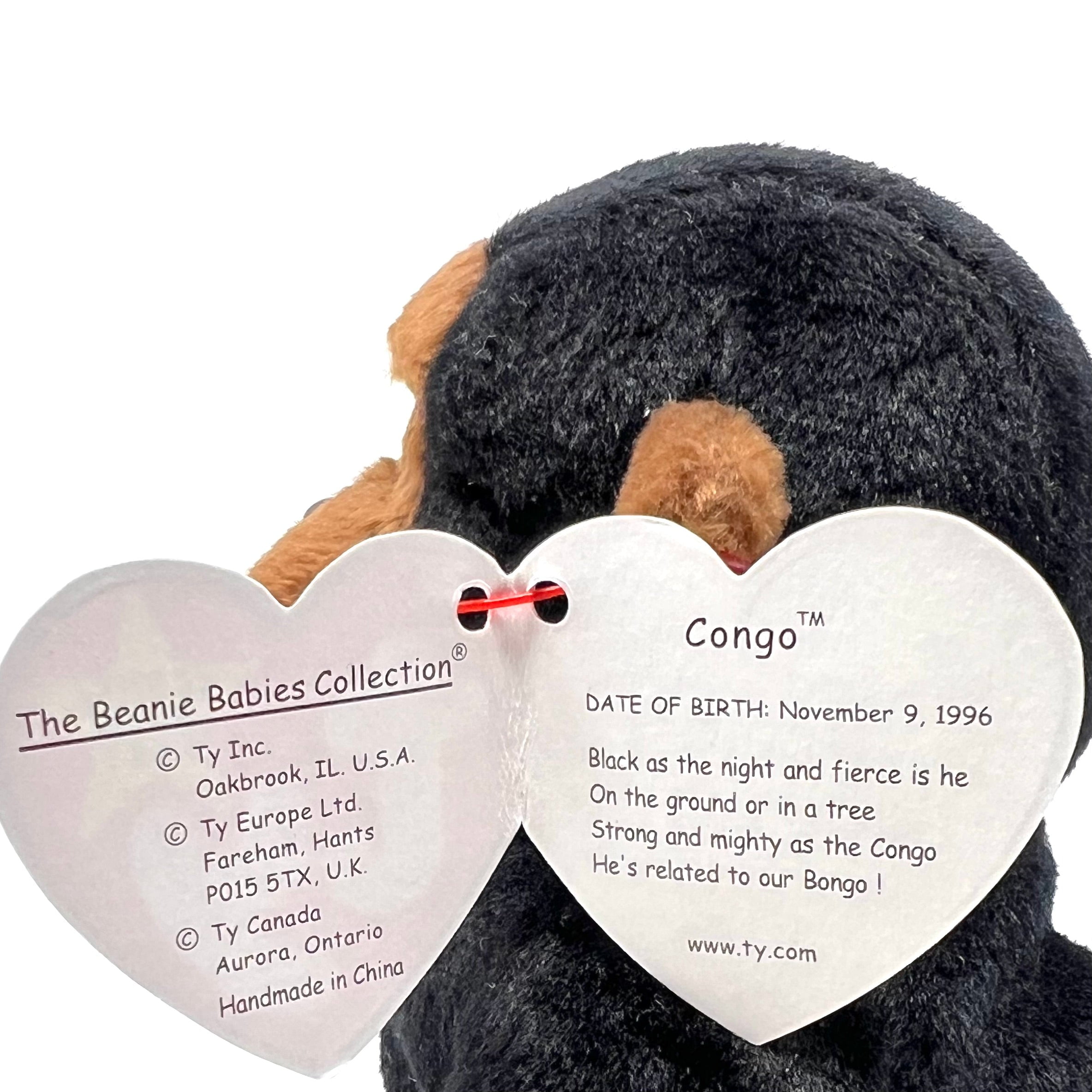1996 congo beanie baby 2025