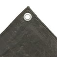 thumbnail image 5 of Sunnydaze Outdoor Heavy-Duty Multi-Purpose Plastic Reversible Protective Tarp Cover - 12' x 16' - Dark Gray, 5 of 5