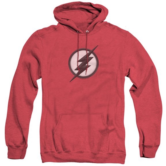 Flash Jesse Quick Logo Adult Heather Hoodie Sweatshirt Red