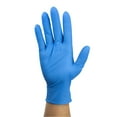 Exam Glove SafeTouch™ NonSterile Blue Powder Free Nitrile Ambidextrous