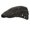 1-Brown4232, variant on XIAOCHA Men’S Plaid‑Pattern Flat Cap Printed Hats Casual Fall‑Winter Ivy Cap,Dark Gray