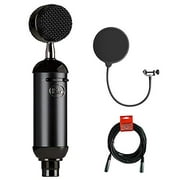 Blue Blackout Spark SL XLR Condenser Microphone with Pop Filter & 20 XLR Cable