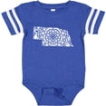 thumbnail image 3 of Inktastic Nebraska Silhouette Mandala Boys or Girls Baby Bodysuit, 3 of 5
