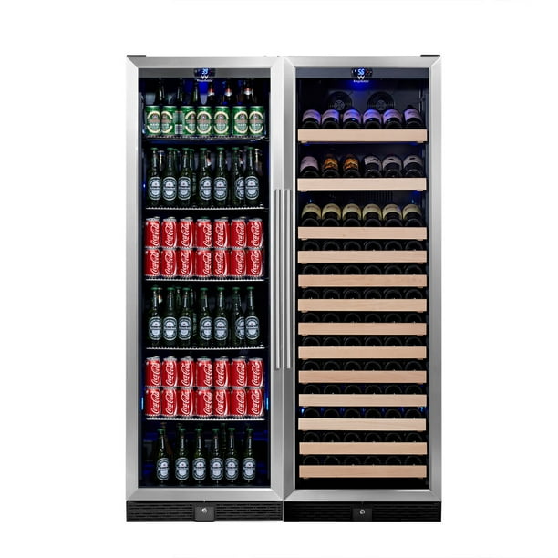 Kingsbottle 131Wine 450Beverage 2Temp Fridge