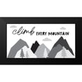 thumbnail image 2 of McCully, Jennifer 18x11 Black Modern Framed Museum Art Print Titled - Climb Every Mountain, 2 of 5