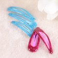 50 Pcs Hair Barrettes Pure Color Barrettes Ultrasafe Hair Clips Girls