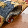 thumbnail image 5 of SAFAVIEH Blossom Danny Floral Wool Runner Rug, Navy/Multi, 2'3" x 6', 5 of 8