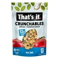 thumbnail image 4 of Crunchables Variety Pack Plant Based Protein, Gluten-Free Crunchy Snack Mix Perfect for Salad Topper and Yogurt Topper (2X Sea Salt, 1X Spicy Chili, 1X Sweet Cinnamon), 4 of 5