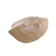 thumbnail image 3 of Caoirhny Baby Baseball Cap, Ribbed Plush Bear Patchwork Back Stick-On Sun Hats, Toddler Boys Girls Sun Protection Visor Hats, 3 of 4
