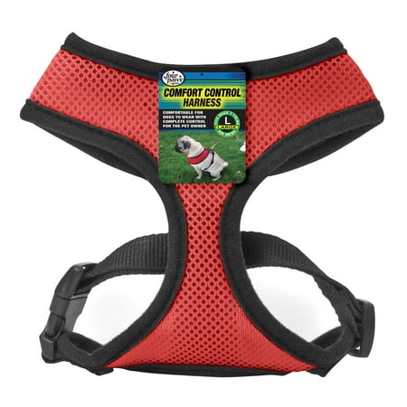 UPC: 0045663591755 | Four Paws Comfort Control Dog Harness Large Red