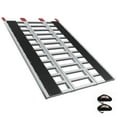 thumbnail image 1 of BeesClover Snowmobile Loading Ramp, Aluminum Tri-Fold Ramps, 1800 LBS Capacity with Ski Wide Guides for Motorcycle, ATV, UTV, and More, 1 of 7