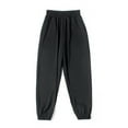 thumbnail image 2 of Uccdo Boys Girls Summer Jogger Sweatpant Loose Sports Pant, Kids Quick Dry Street Hip Hop Dance Cargo Pants, 4-11 Years, 2 of 6
