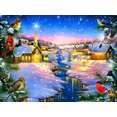 thumbnail image 1 of Village Enneigé - Peinture Diamant DIY, 1 of 6