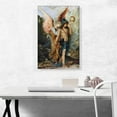 thumbnail image 2 of ARTCANVAS The Voices 1880 Canvas Art Print by Gustave Moreau - Size: 26" x 18" (1.50" Deep), 2 of 9