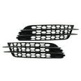 thumbnail image 2 of NS Front Bumper Honeycomb Fog Light Grille Cover for Audi A6 C7 Sedan 2012-15 Black, 2 of 7