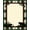 Green Red Beige, Pattern 1, variant on ODIKA 8'x10' Washable Area Rug Cabin Cowboy Motif Mens Decorations Reindeer Lone Southwestern for Dining Room, Large Office, Lounge, Non-Slip Chair-Friendly Mat