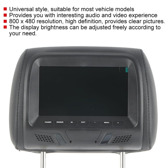 Headrest Player, 800 X 480 Resolution Headrest Tv For Car