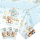thumbnail image 1 of Mantel de plástico Tatuo con osito de peluche para baby shower, 137 x 274 cm, 3 unidades, 1 of 6