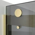 thumbnail image 2 of Dreamline Tdvh60w620vxg Sapphire-V 62" High X 60" Wide Bypass Semi Frameless Tub Door -, 2 of 5