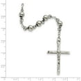 thumbnail image 3 of Chisel Stainless Steel 6mm Bead Rosary Necklace, 3 of 3