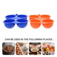 thumbnail image 3 of 2Pcs Outdoor Egg Storage Box Camping Egg Container Plastic Egg Carry Case, 3 of 8