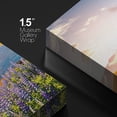 thumbnail image 4 of wall26 Canvas Print Wall Art Scenic Mountain Range Lavender Flowers Nature Wilderness Photography Realism Decorative Landscape Relax/Calm Zen Multicolor for Living Room, Bedroom, Office - 16"x24", 4 of 5