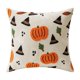 thumbnail image 2 of Fiudx Ofertas relámpago del día, solo en línea Funda de almohada de Halloween Funda de almohada Funda de almohada desmontable Funda de almohada de calabaza fantasma Funda de cojín decorativa, 2 of 6