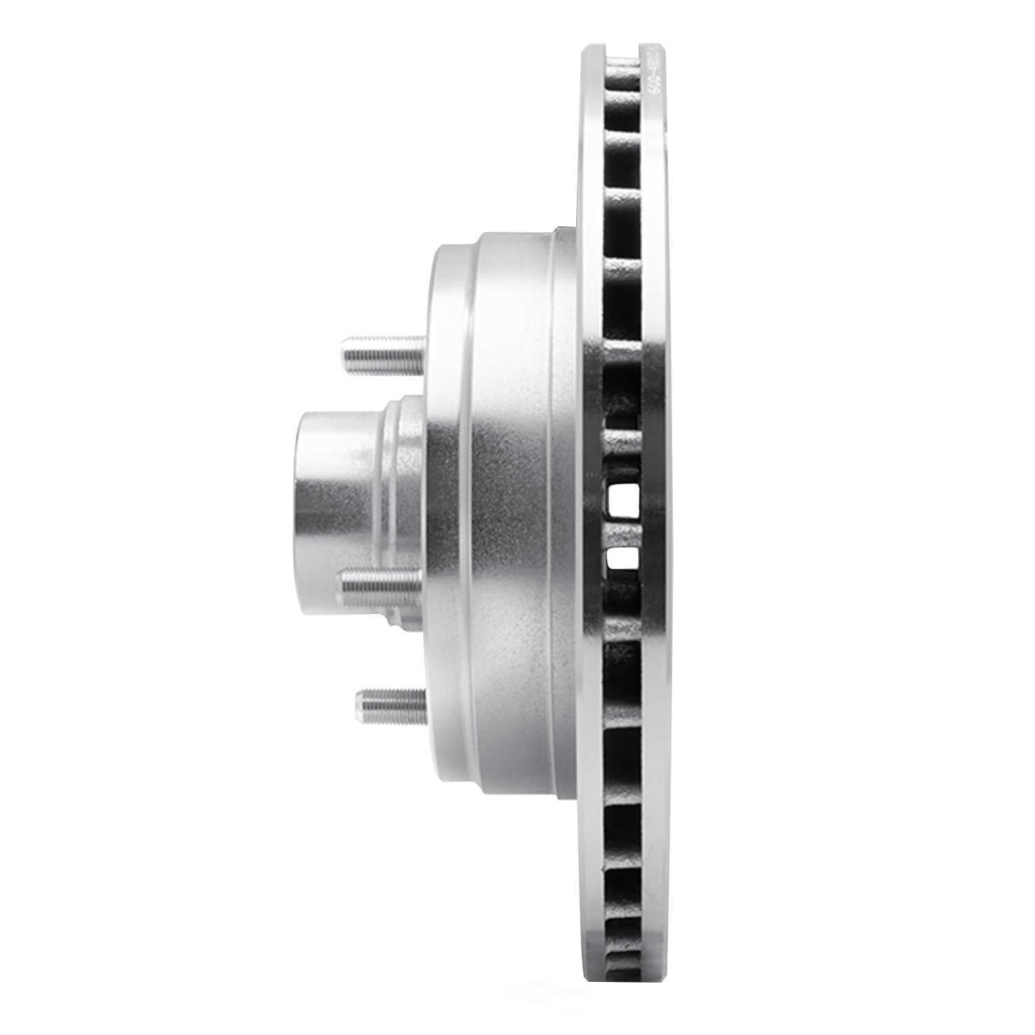 Dynamic Friction Company 631-48015L DFC Brake Rotor - Drilled And Slotted - Silver