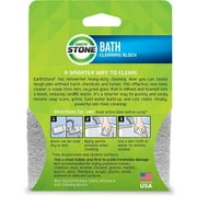 EarthStone Bath Cleaning Block, Chemical-Free Eco-Friendly Bathroom Cleaner