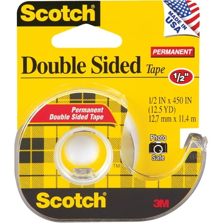 - Scotch Permanent Double-Sided Tape .5