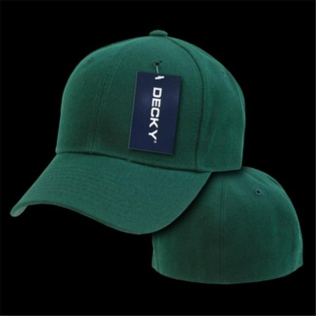 Decky 402-PL-FOR-21 Casquette Ajustée, Forêt, Taille - 6.75